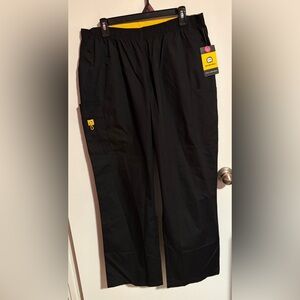 NWT WonderWink Black Scrubs Pants